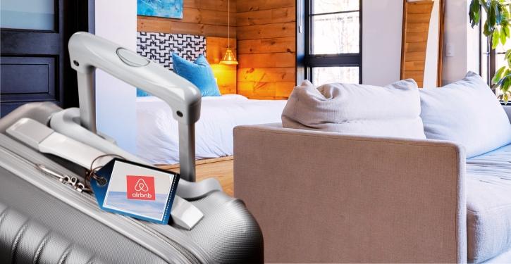 aluguel de curta temporada em condomínio - prédio residencial com apartamentos anunciados em plataformas como Airbnb